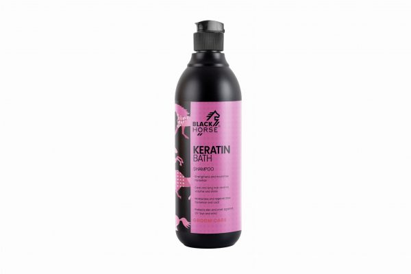 pielęgnacyjny szampon Black horse Keratin Bath